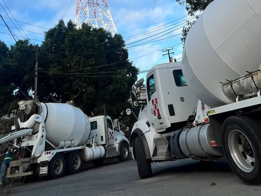 Ollas revolvedoras de Diez Concretos en planta